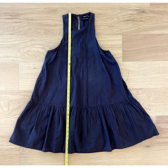 Urban Outfitters Maisy High Neck Black Ruffle Dress XS - Picture 5 of 9